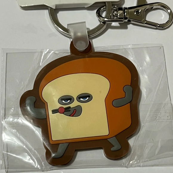 Bread Thief Keychain - Picture 2 of 5
